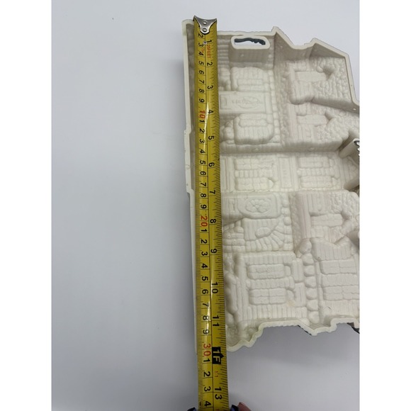 Vintage Burwood Victorian House Wall Plaque-Homco #2921-USA Made-11"x9"x2" - Picture 8 of 8